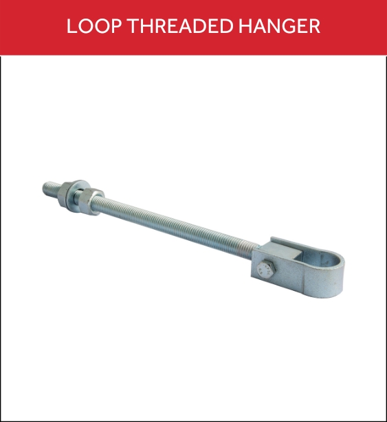 loop threaded hanger